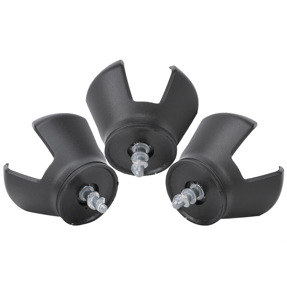 3Pcs Golf Ball 3-Prong Manual Pick Up Tool Sucker Claw Picking Device Accessory for Golf Putter Grip