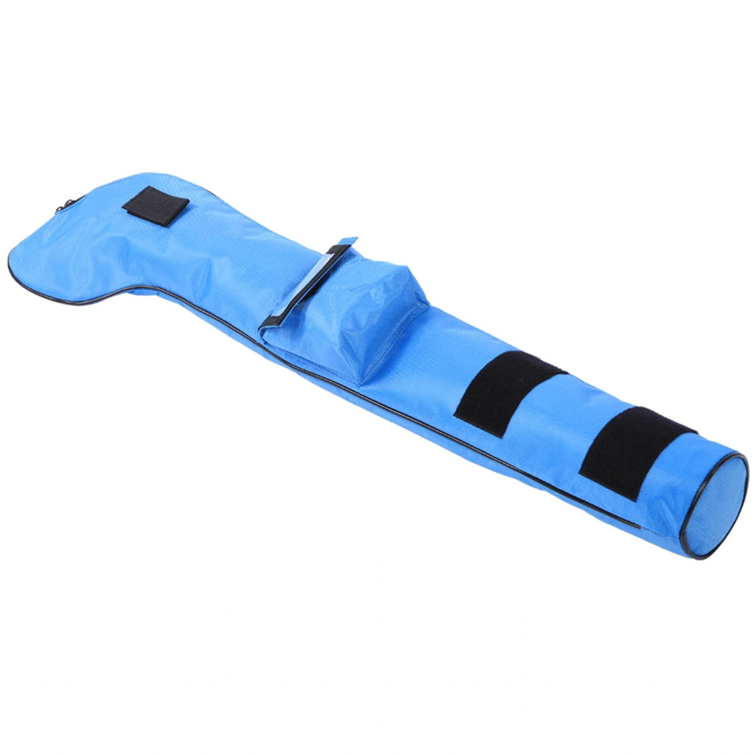 Nylon Portable Waterproof Children Soft Foldable Golf Club Bag for Outdoor Practice TrainingBlue