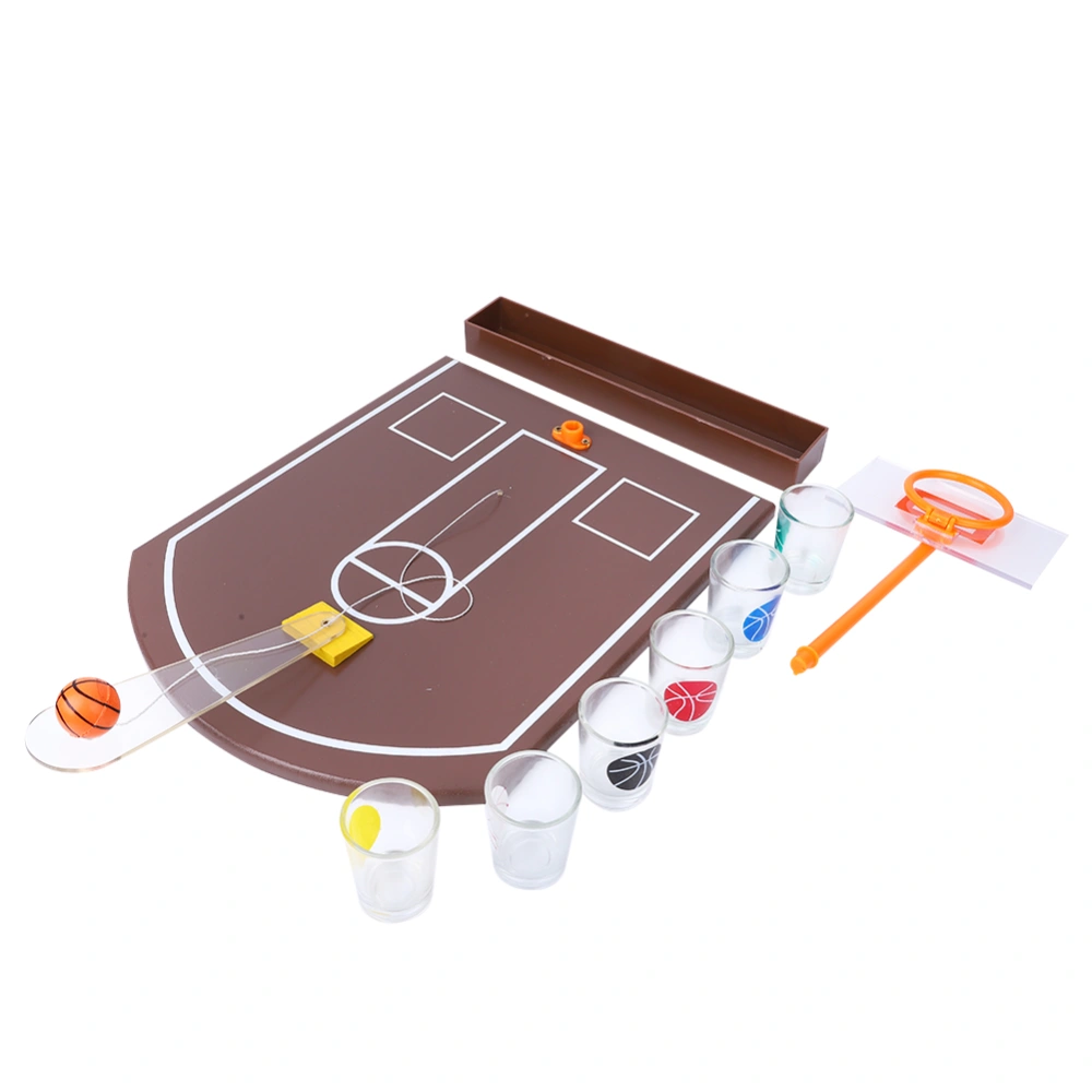 Acrylic Table Basketball Drinking Game Mini Innovative Board Game for Bar Party Entertainment