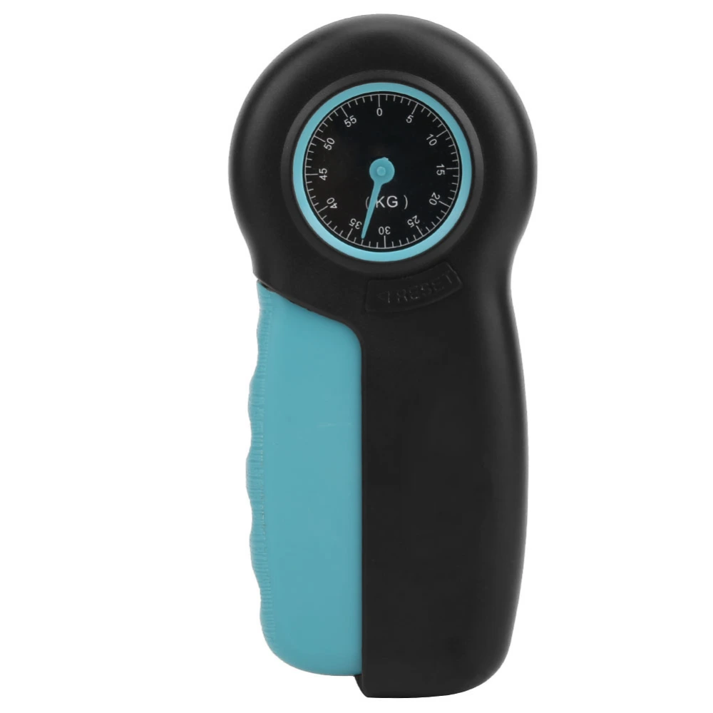 ABS Huge Screen Display Mechanical Wrist Strengthener Grip Force Gauge Hand Strength Measurement MeterBlack Blue