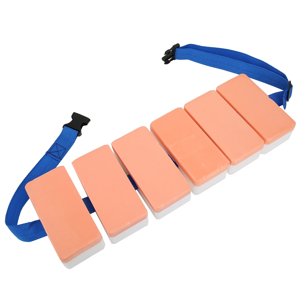 Swimming Waist Belt EVA Adjustable Floating Belt Training Equipment for Children6-Block