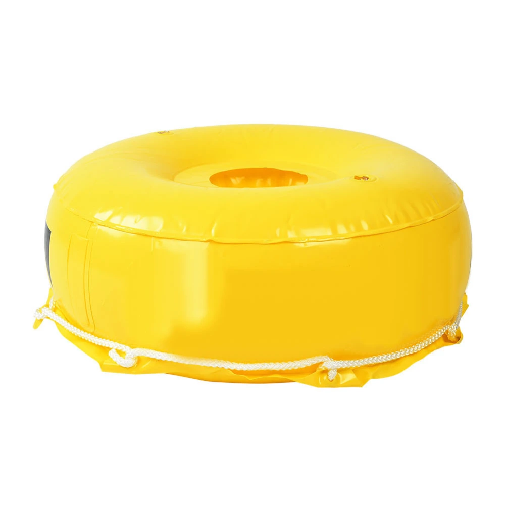 Scuba Diving Sea Surface Marker Buoy Free Diving Inflatable FlaG Float Dive Buoys Ball Yellow(yellow )