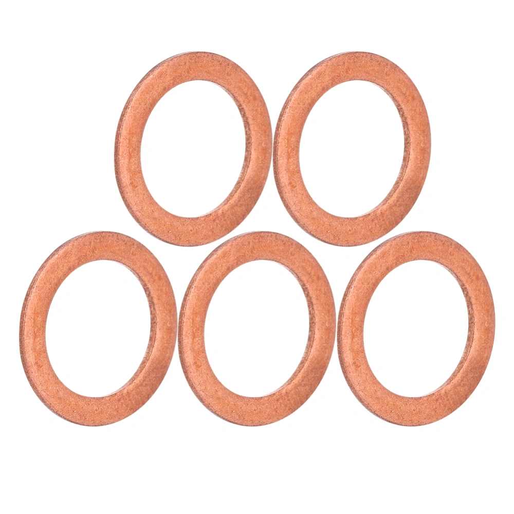 5PCS AS-050-6 Red Copper Gasket Diving Cylinder Valve Washer Replacement Maintenance Accessory