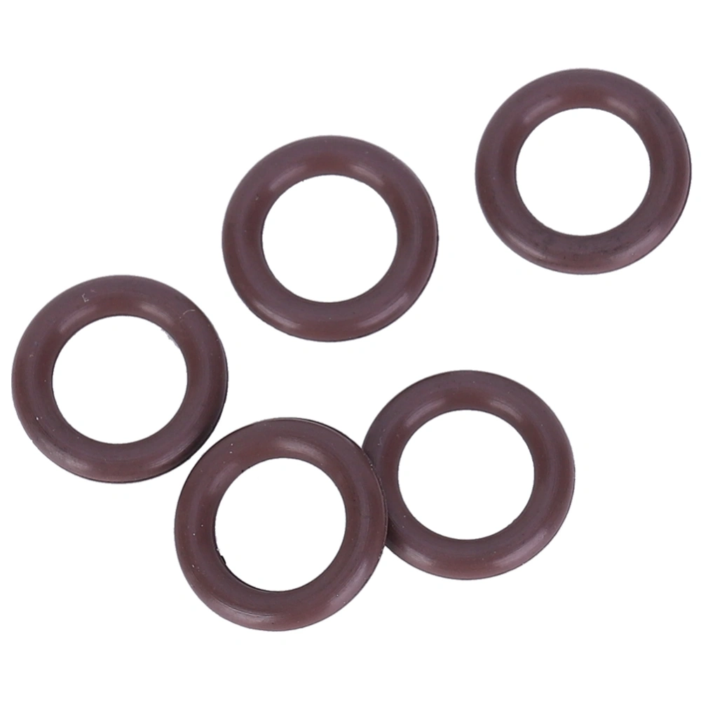 5PCS AS-050 Imported Brown FKM90 Diving Cylinder O Sealing Ring Replacement Maintenance Accessory6.07x1.78