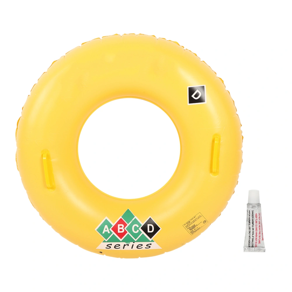 Eco Friendly PVC 90cm Adult Swimming Ring Thicken Pool Float Circle with Handle Water Pool Toys(Swimming Ring )