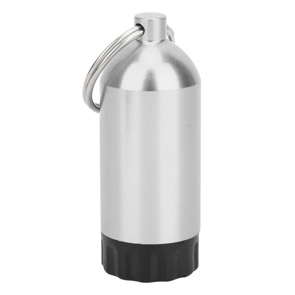 Diving Cylinder Valve Sealing Ring O Rings Mini Cylinder Storage Bottle OR MT02(Silver )