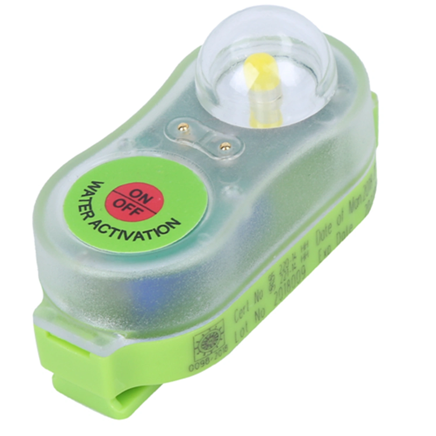 Life Jacket Light Lamp LED Lithium JHYD I Seawater Self Lighting Life Saving Flashlight Conspicuous Attract Light Lamp(Cyan )