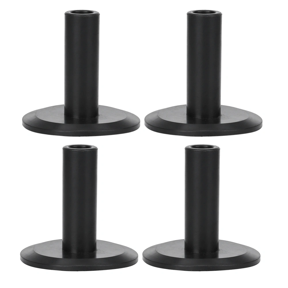 4Pcs Outdoor Quality PVC Flagpole Rod Base Mount Accessory for Kayak Boats Canoeing