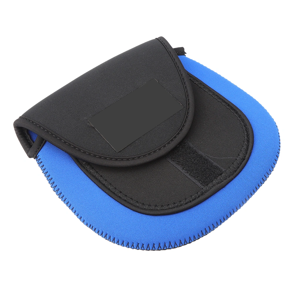 Fishing Reel Bag Spinning Fishing Reel Protective Case Pouch Fishing Bags BG Y101(Blue M )