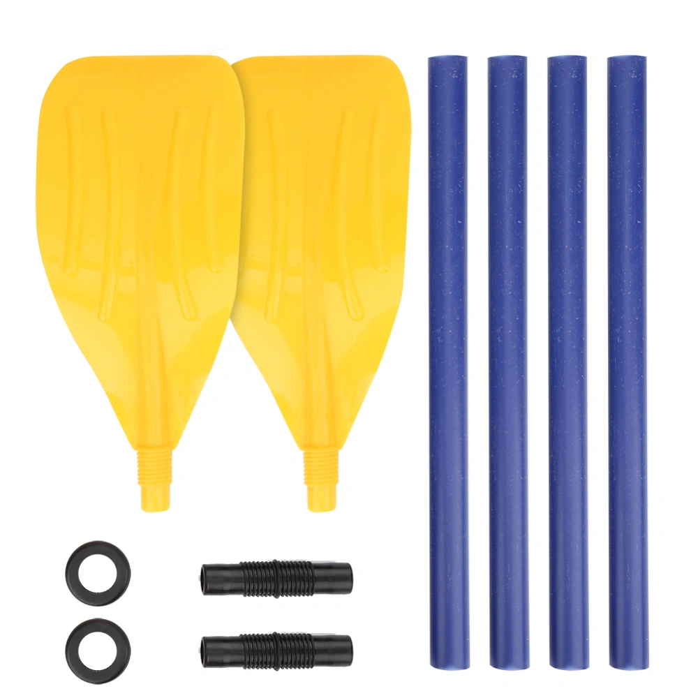 ABS Plastic Rowing Oars Two Person Boat Paddle for Rubber Canoes Lifeboats Leisure Using