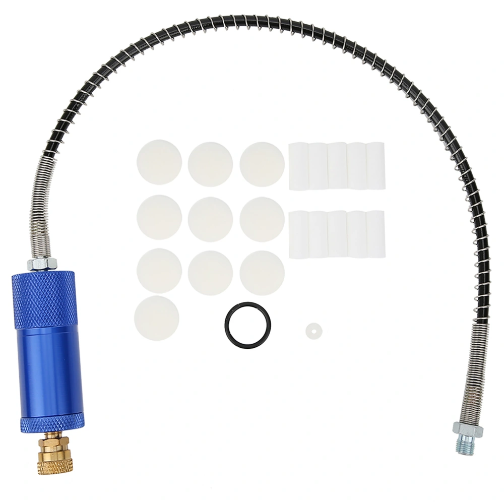 Oil Water Separator Filter for 30MPA 40MPA 4500psi Air Pump with 8mm Female Connector Spring Hose