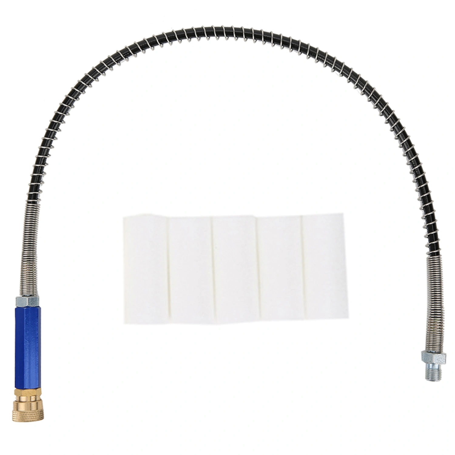 Metal Oilwater Separator High Pressure Pump Spring Hose Outside Wire Female Head
