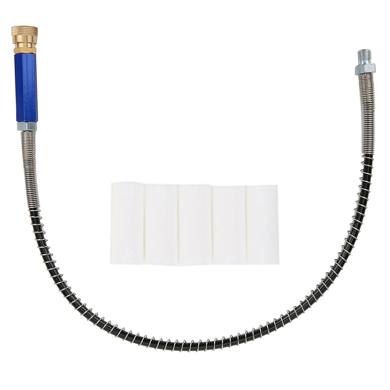Metal Oilwater Separator High Pressure Pump Spring Hose Outside Wire Female Head