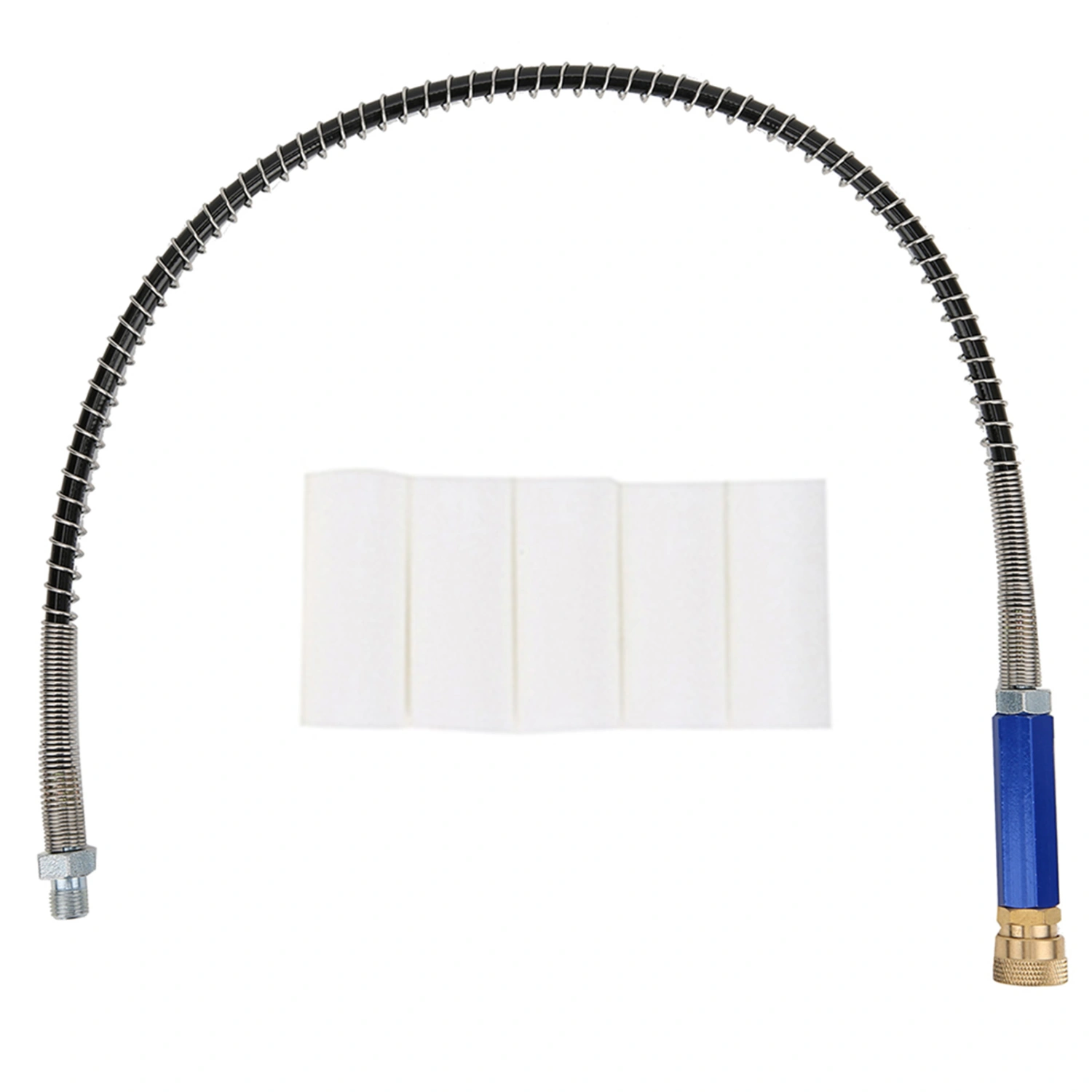 Metal Oilwater Separator High Pressure Pump Spring Hose Outside Wire Female Head