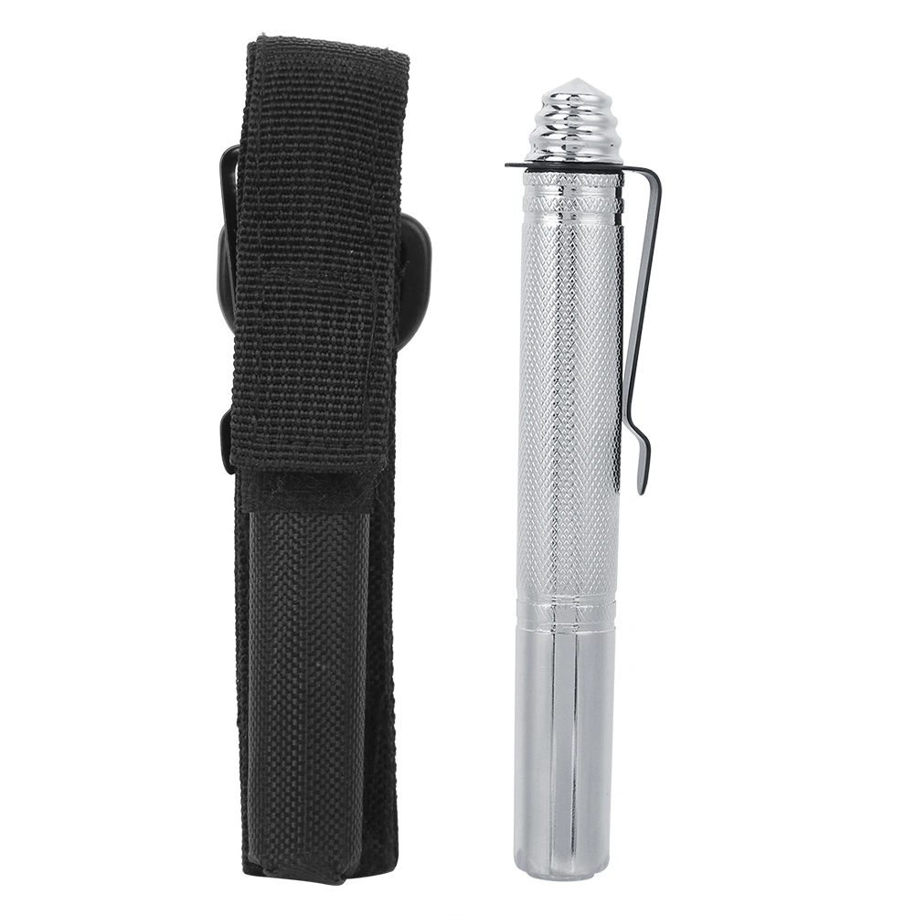 Adjustable Retractable Self Defense Portable Stick Pen Style 3 Section Outdoor Tools