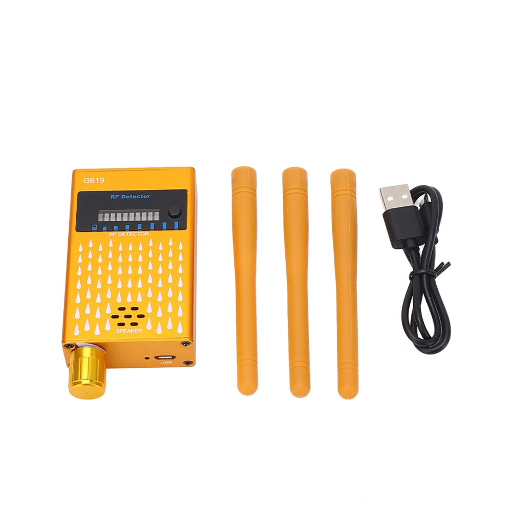 G619 Metal Gold Professional Outdoor High Sensitivity Locator Detector GPS Mobile Phone Detection Equipment