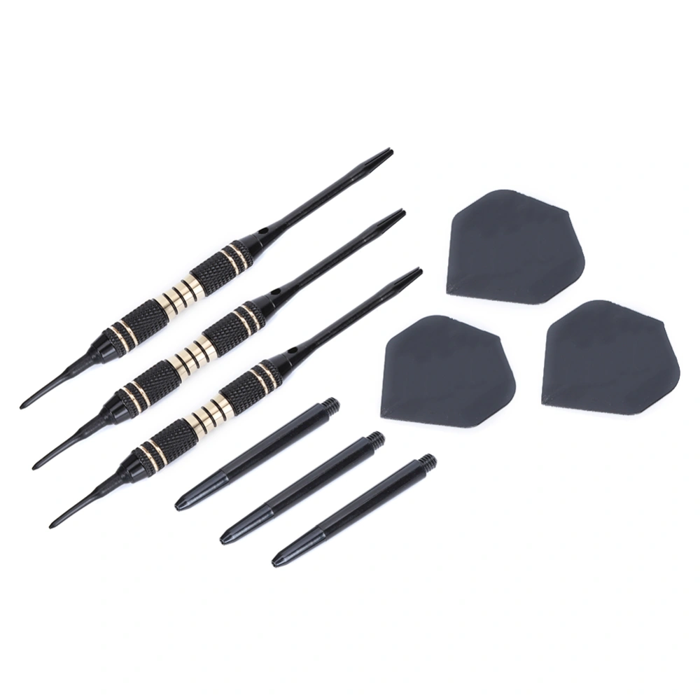 Sport Game Professional Quality Dart Pure Copper Nickel Black Soft Dart Set Accessory