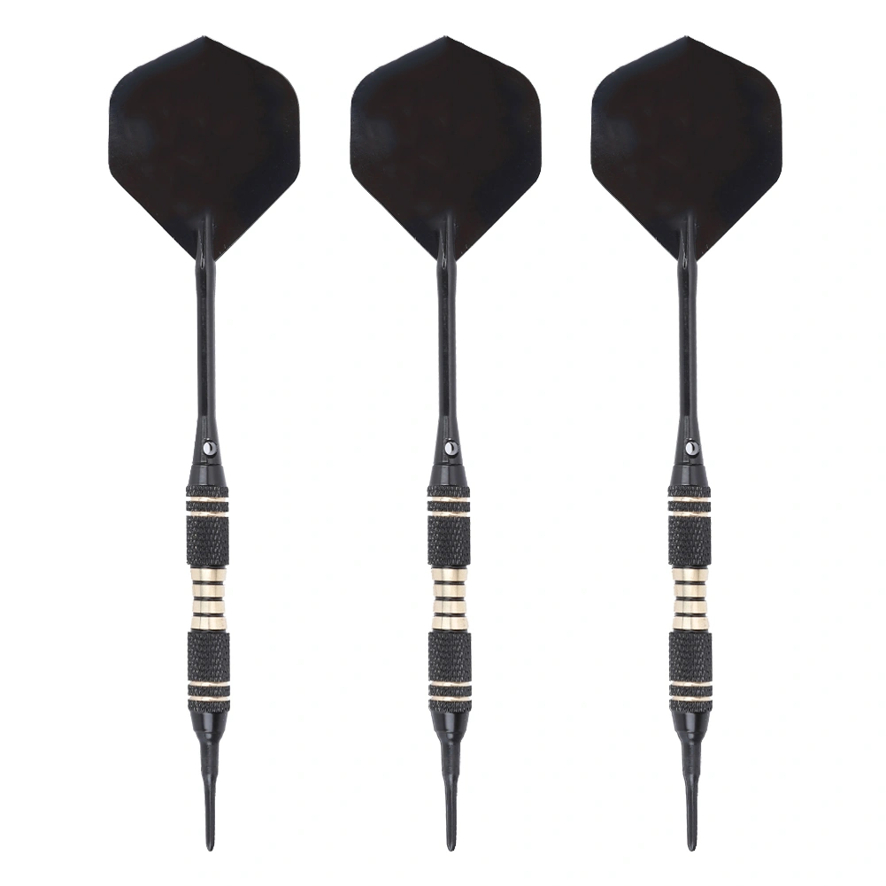 Sport Game Professional Quality Dart Pure Copper Nickel Black Soft Dart Set Accessory