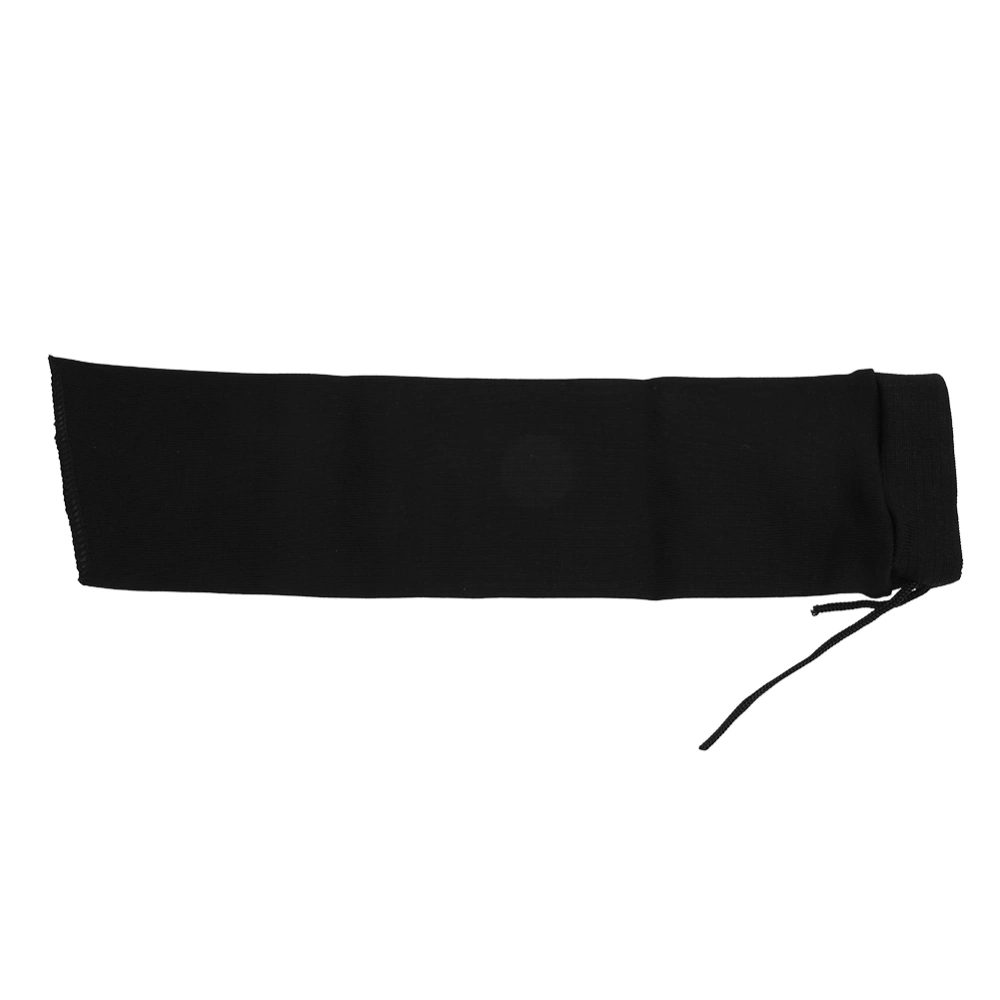 Outdoor Hunting Dustproof Musket Storage Bag Knitting Protective Sleeve Handgun Short Socksblack small size