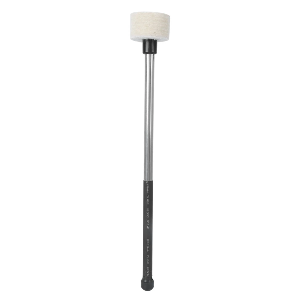 Wool Felt Drumstick Drum Hammer Sticks Percussion Instrument Accessory for Military Band