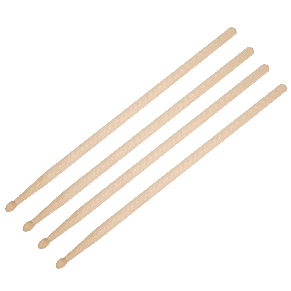 2 Pairs of 5A/5B Maple Wooden Jazz Drum Kit Drumstick Musical Instrument Accessory5A Drumstick