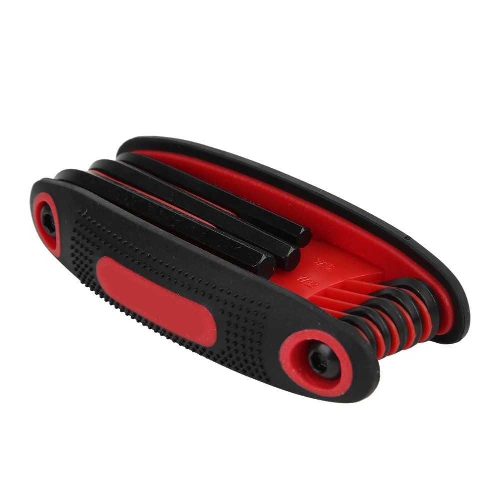 Aluminum Main Body Rubber Outer Cover Lightweight Recurved Bow Internal Hex Set Wrench Archery AccessoryRed