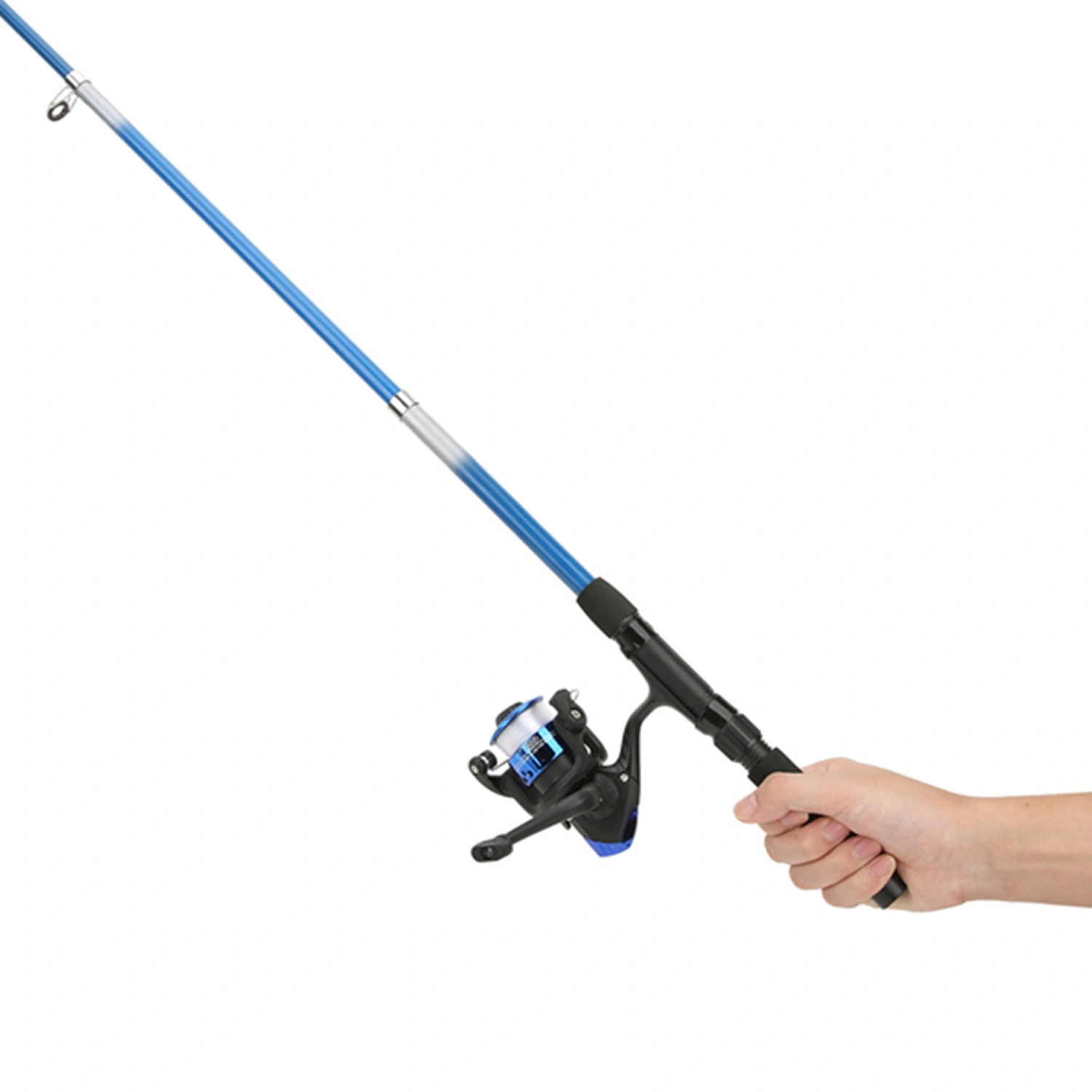 1.8M Portable Ultralight Nylon Beginner Telescopic Fishing Rod with Reel with Accessories KitPlastic Fishing Reel