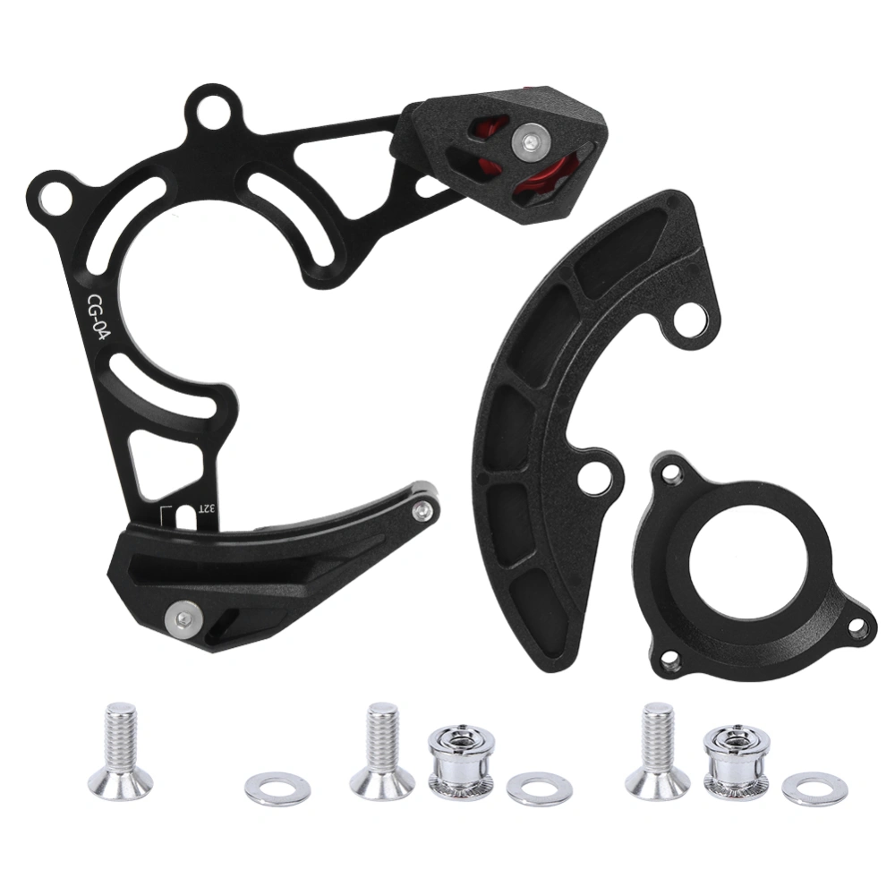 ZTTO Mountain Bike Single Deck Crankset Chain Guide DH Soft Tail Chain Protector 32T-38T Frame Guard