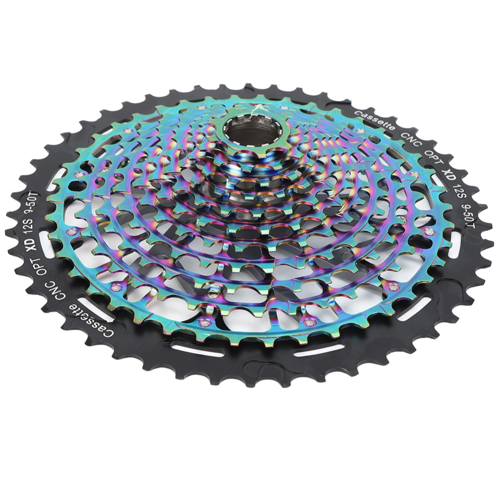 Ultralight Hollow-out Bike 9-50T Freewheel Integration Flywheel Cycling Accessory for Mountain Bicycle12 speed 9-50T