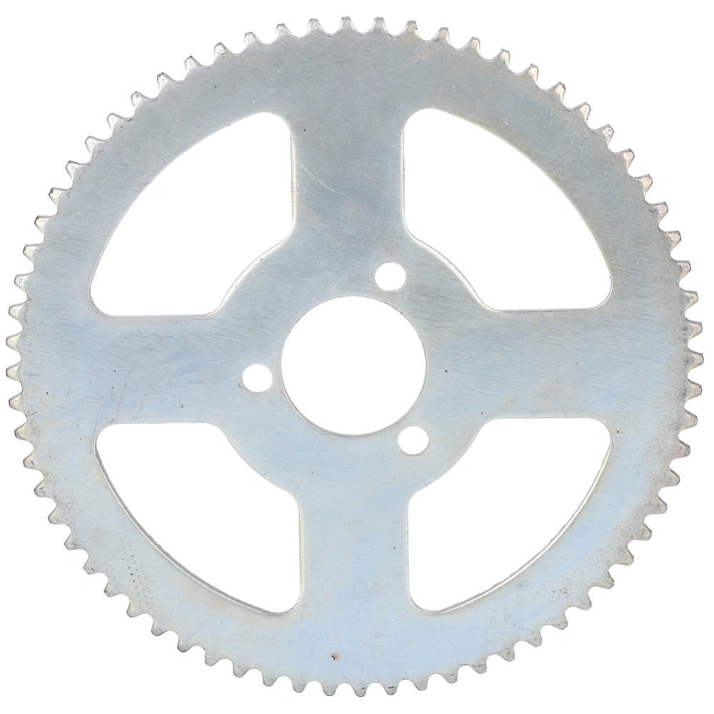 Metal 65 Tooth 25H 3 Holes Crankset Gear Plate Electric Scooter Sprocket Accessory