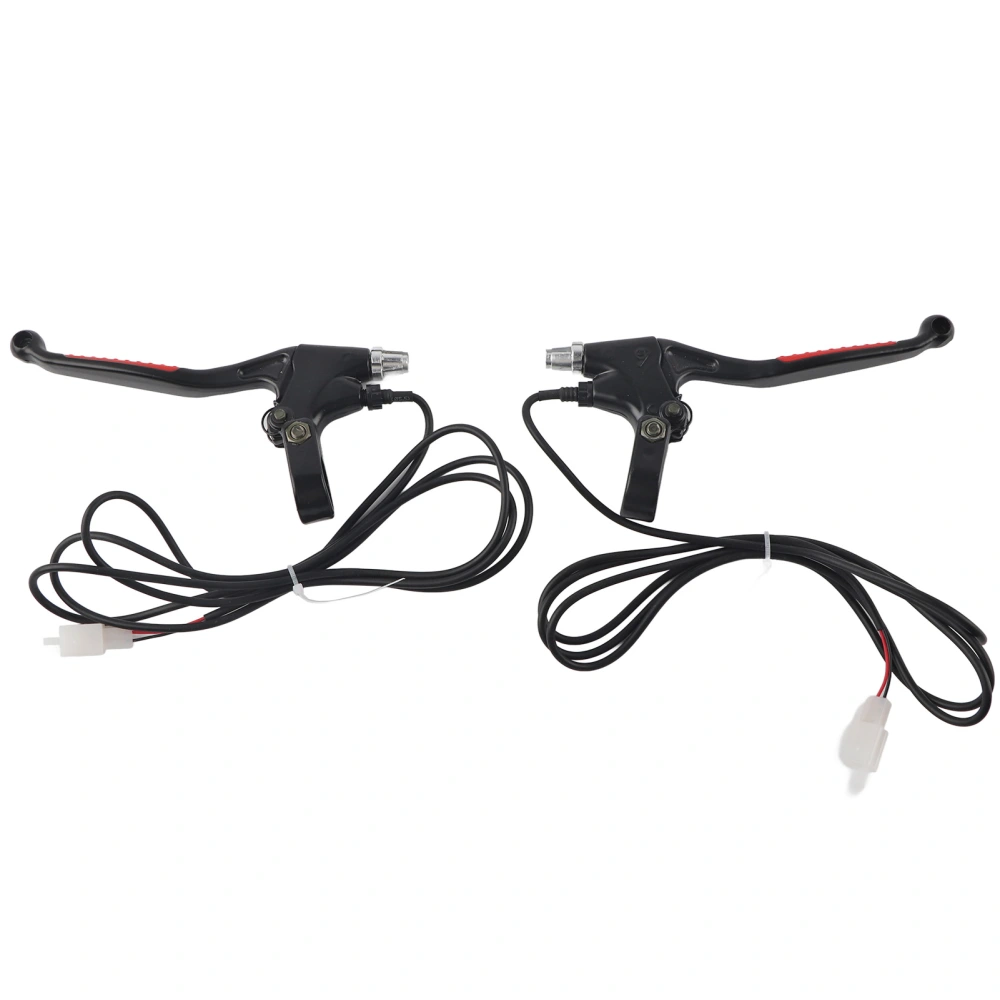 2pcs Aluminum Bicycle Brake Lever Electric Brake Handle for Electric Bicycles Scooters