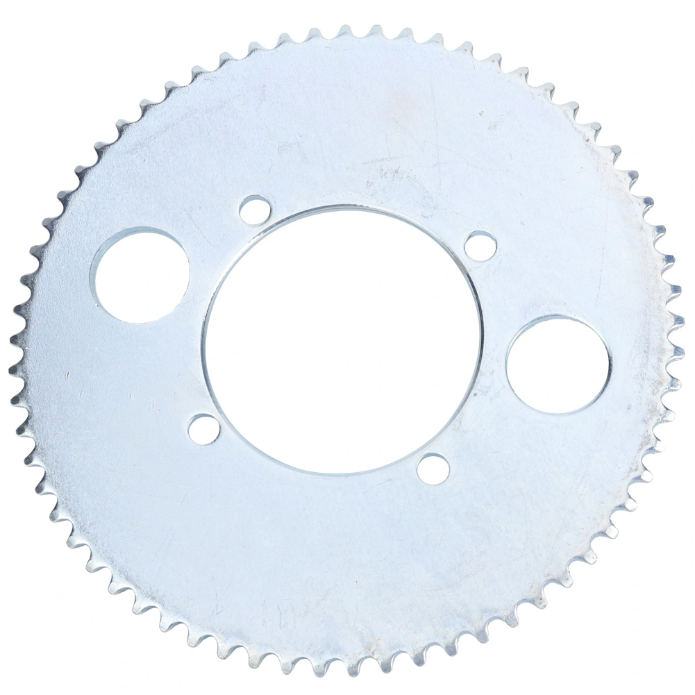 Electric Scooter Sprocket 65 Tooth Chain 4 Holes Crankset Gear Plate for 25H Small Chain