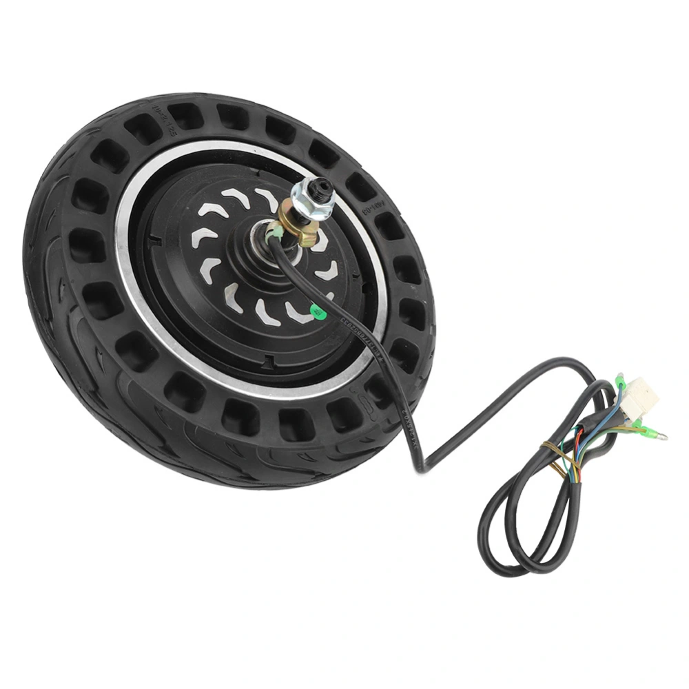 36V 350W 10 Inch Electric Scooter Full Core Advanced Rubber Tyre with Aluminium Alloy Wheel Hub Motor Modified Parts Accessory