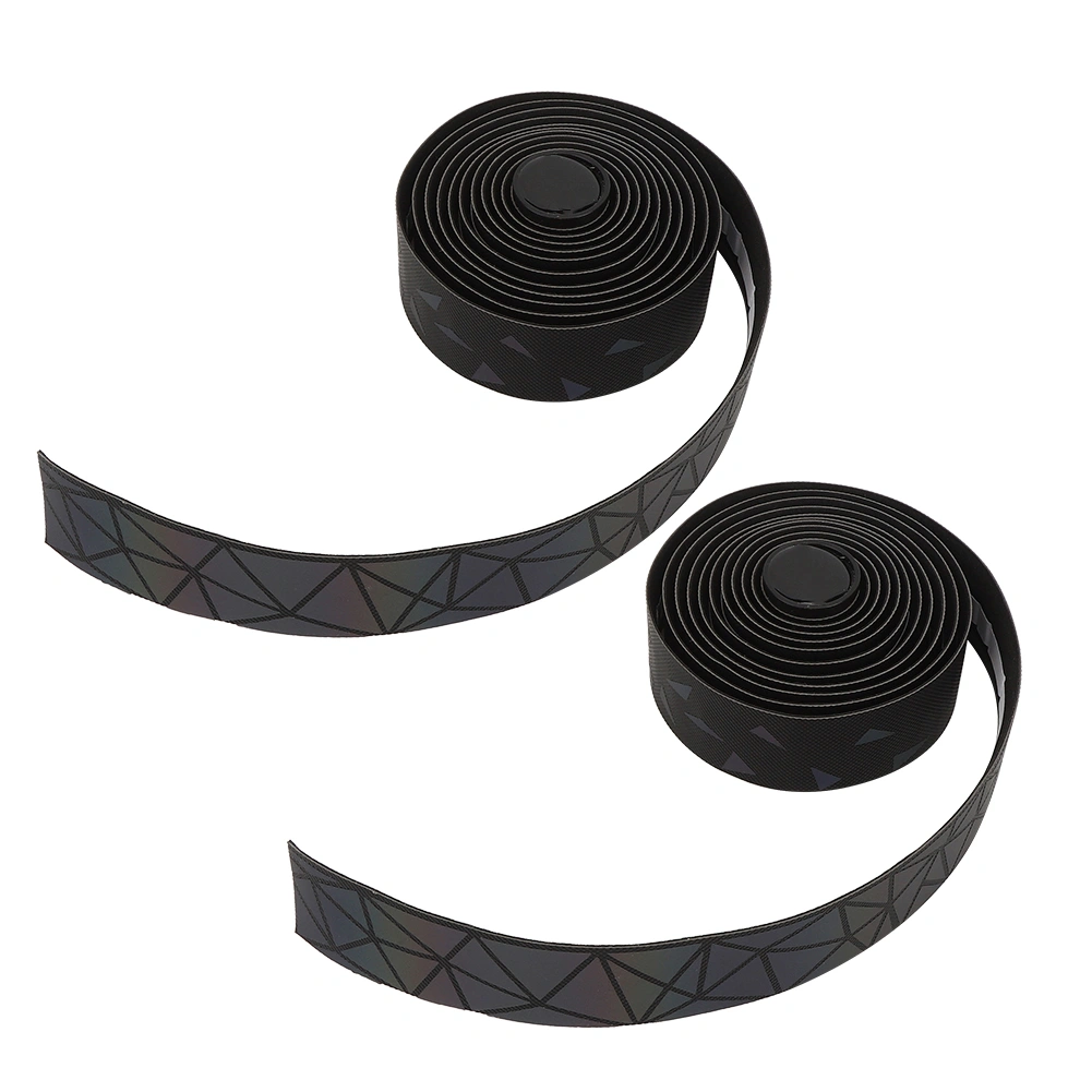 ZTTO PU Road Bicycle Handlebar Tape Damping Sweat Absorption Breathable Bike Handle Bar Wrap Cycling AccessoryGradient Gray