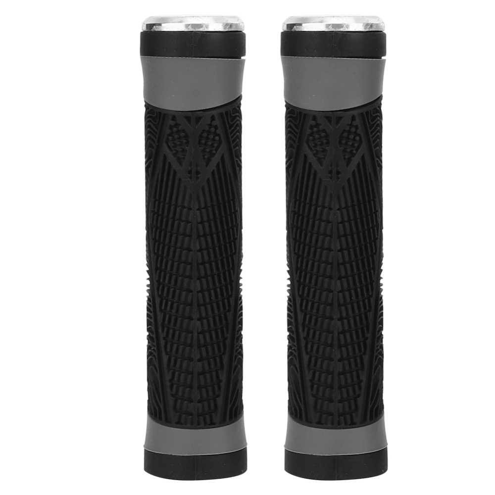 ZTTO Universal Silicone Non slip Bike Handlebar Grip Bicycle Shock Absorption Cover Sleeve(Black )