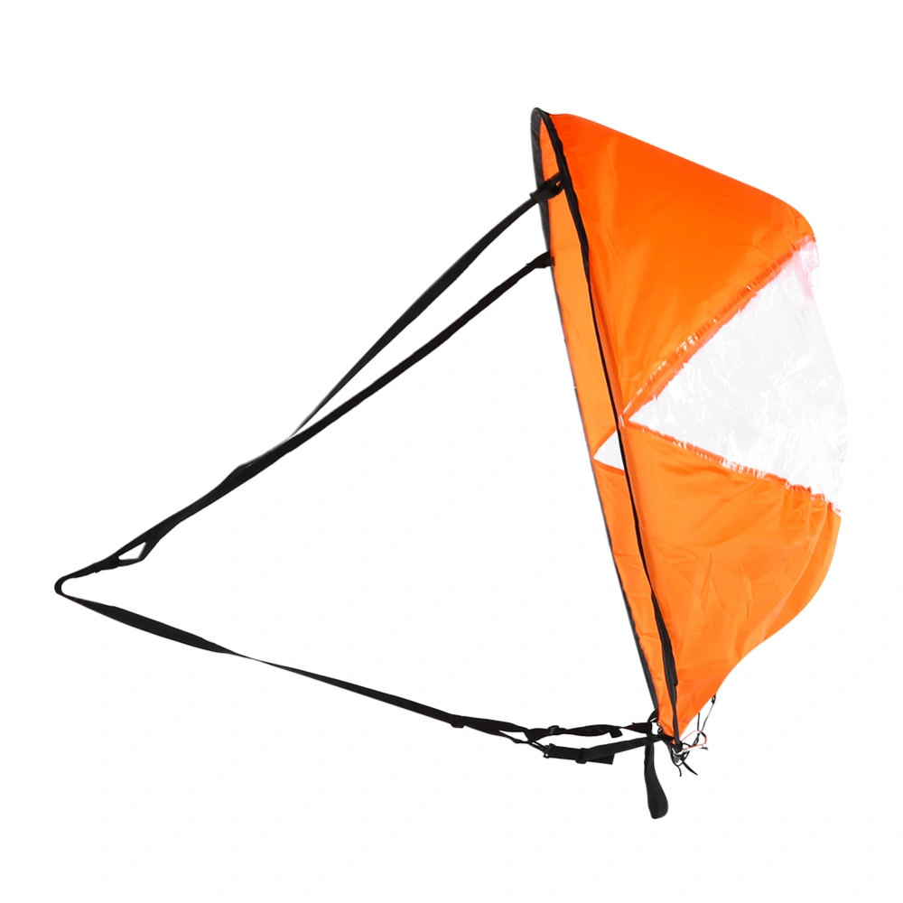 Eco Friendly Ultralight Portable Foldable High Transparency Special Sail Wind Paddle for Kayak Canoe Inflatable Boats