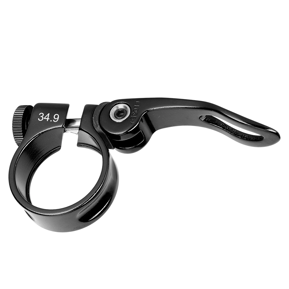 Aluminium Alloy Durable 34.9MM Mountain Bike Quick Release Seatpost Clip Road Bicycle Tube Fixed Clamp Cycling Sports Accessory