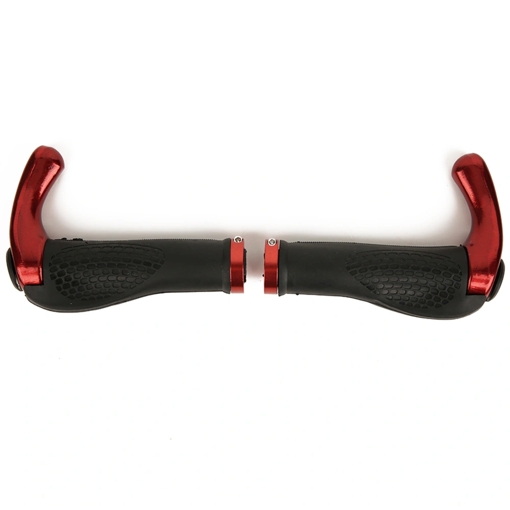 Bicycle Handlebar Cover Mountain Bike Road Bike Lock on Grip Handlebar Grip KitRed