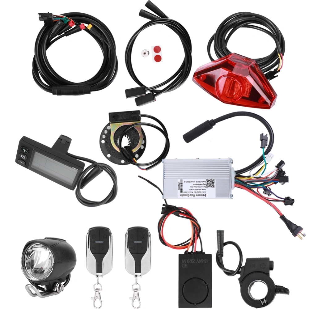 Electric Bicycle Waterproof Line Kit Mountain Bike Assist Controller Meter Modified Accessory