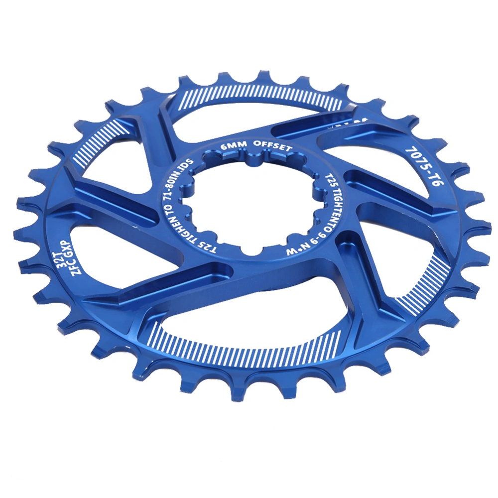 32T Bicycle Disc Positive Negative Tooth Bike Chainring Chainwheel for X9 XO X01Positive Negative Tooth Disc