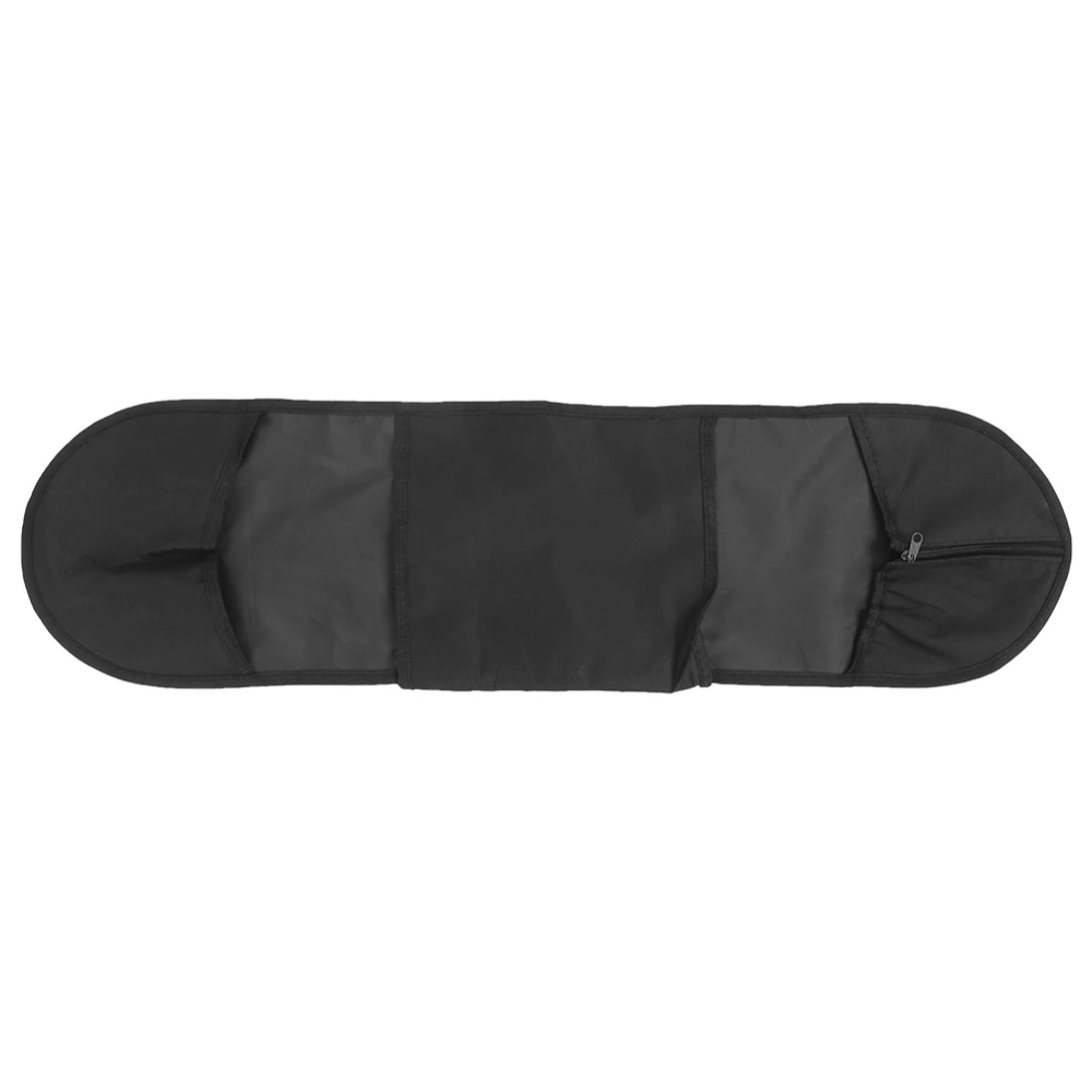 31x8 Inch Maple Four Wheel Skateboard Standard Protection Bag Non&#8209;Woven Fabrics Black