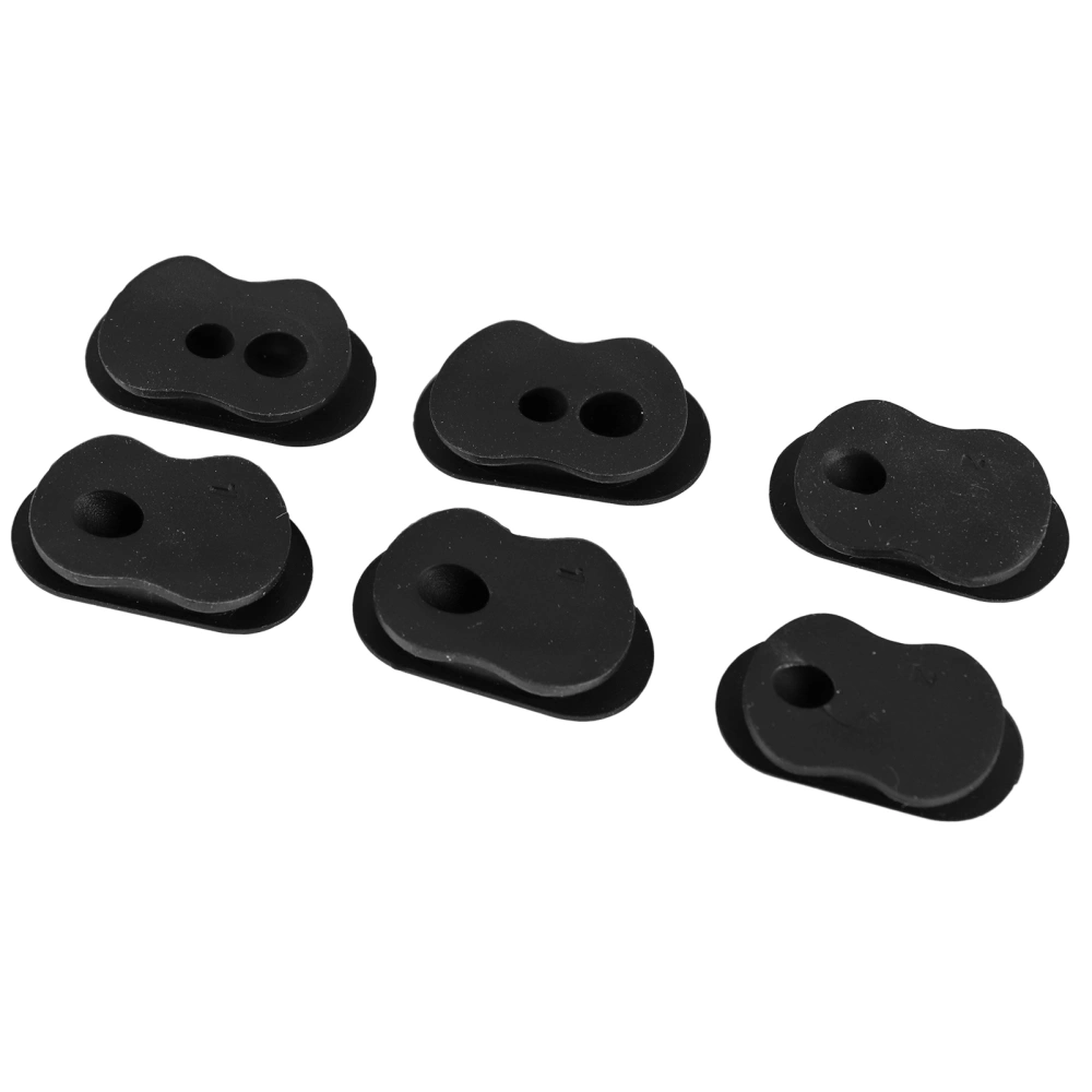 6pcs Dustproof Waterproof Silicone Plug for XIAOMI Ninebot G30 Electric Scooter