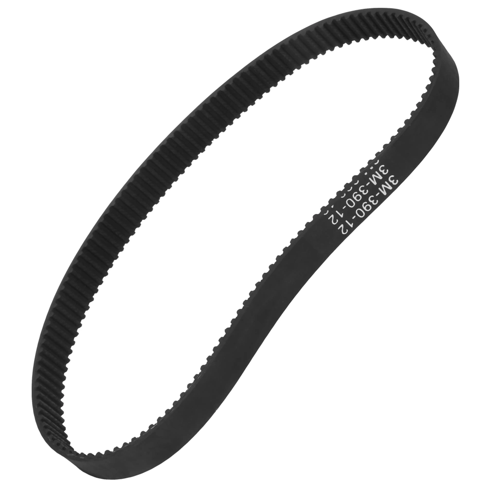 Rubber Driving Synchronous Belt Accessory 3M‑390‑12 for Electric Battery Car Small Scooter