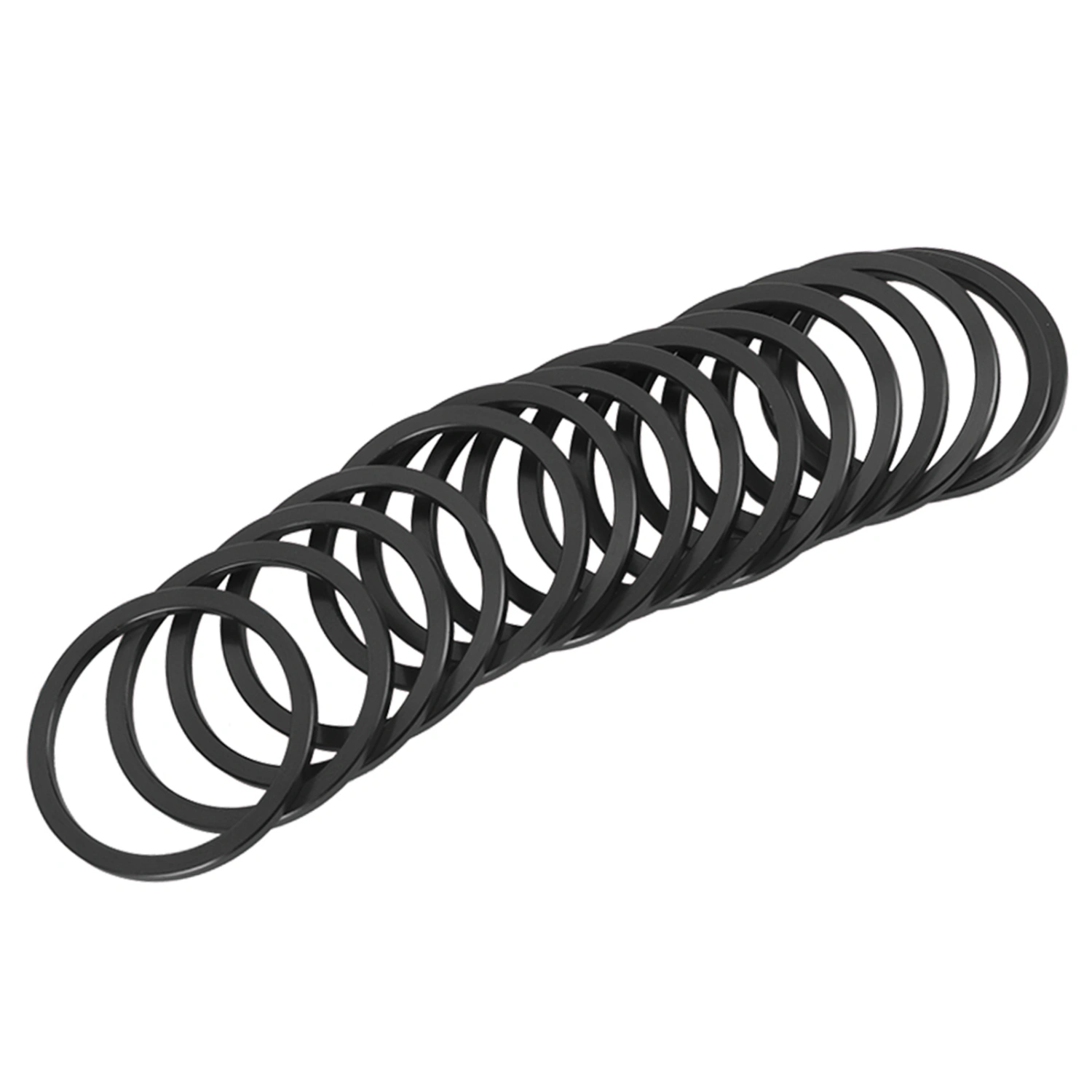 Aluminum Alloy Road Bike Bottom Bracket Gasket Bicycle Flywheel Hub Washer SpacerBlack