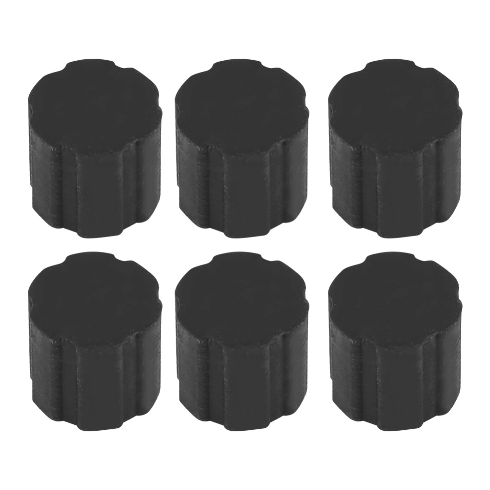 6PCS G30 Silicone Black Scooter Press Block Plug Fit for Xiaomi/Ninebot Flexible Reduce Wear