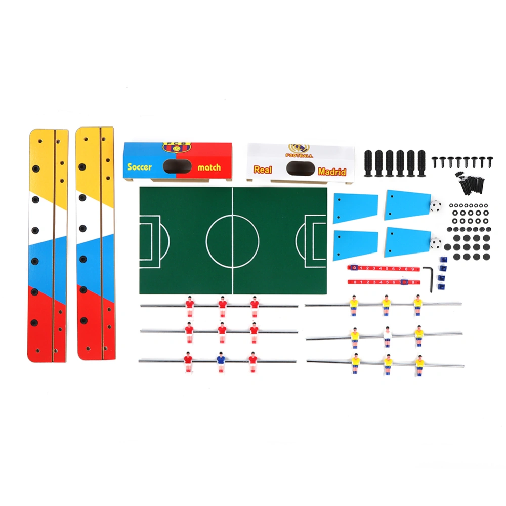 Wooden Children Football Table Indoor Mini Game Birthday Gift Parent Child Exercise Boy Desktop Soccer Educational Toy