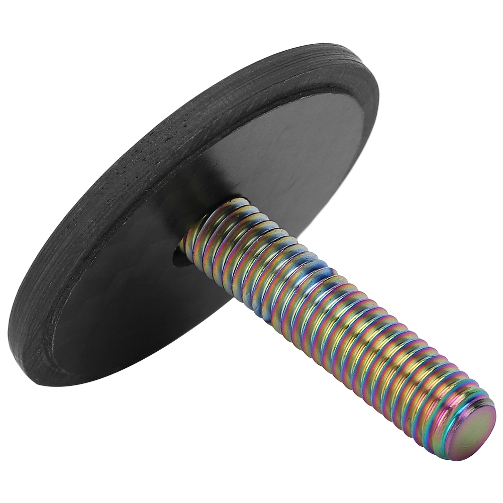 TOOPRE Bicycle Headset Cover Carbon Fiber Screws Mountain Bike OD2 Front Fork Top Cap 28.6mm
