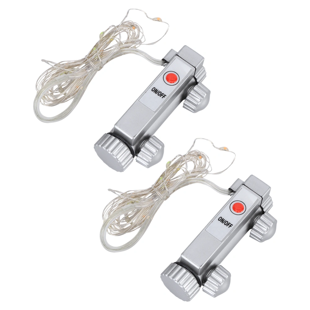 2pcs LED Waterproof Bicycle Wheel Light Bike Spoke Light Safety Warning Lamp Accessories