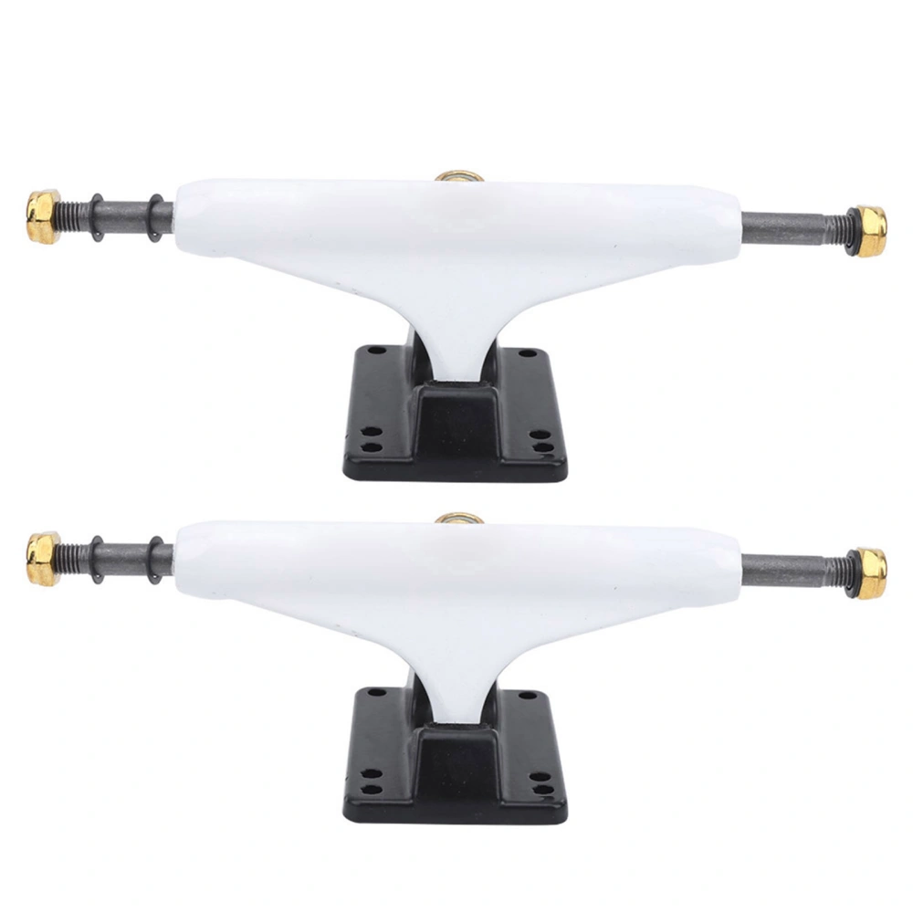 2PCS/Set Professional Maple Skateboard Bracket Longboard Stand Outdoor Sports AccessoryWhite