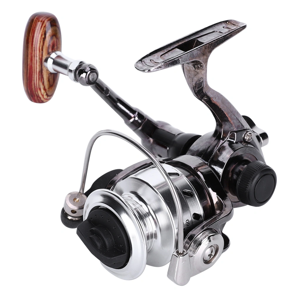 Portable All Metal Ice Fishing Waterproof Anti Rust Fish Lure Rod Wheel Reel Tackle with Small Handle